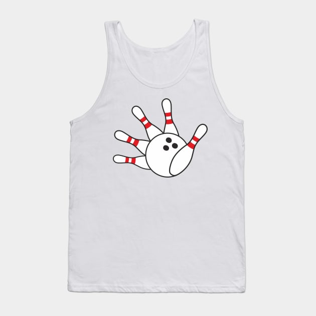 Hey Bowling! (Bowling hand) Tank Top by aceofspace